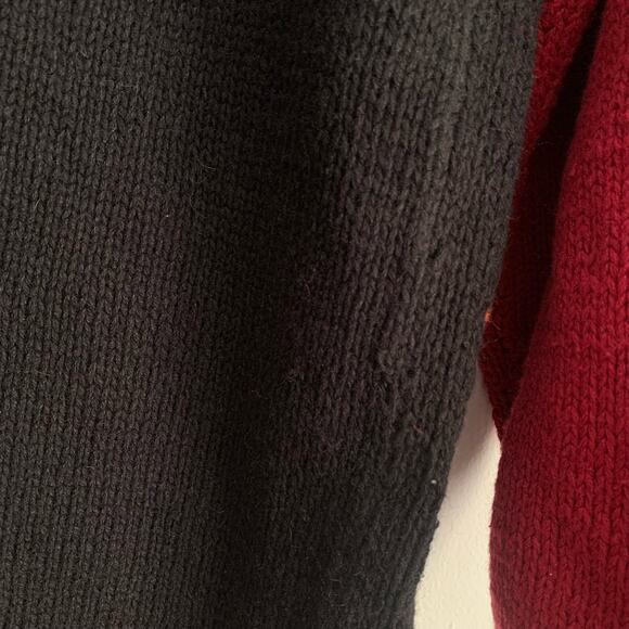 Marisa Christina Classics size L Embroidered Teacher Midnights Cardigan VTG - Picture 9 of 10